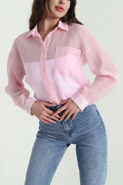 pembe-tek-cep-tencel-kadin-gomlek-456032