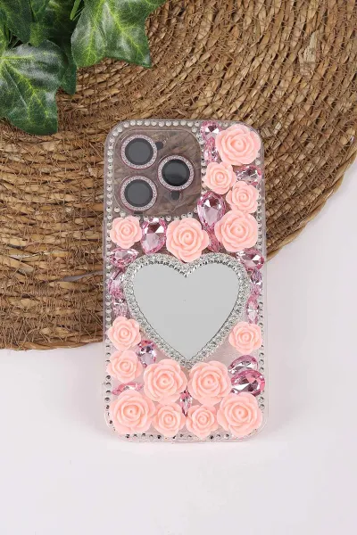 pembe-teknocase-iphone-14-pro-uyumlu-beauty-case-serisi-lens-hediyeli-premium-sert-silikon-telefon-kilifi-430431