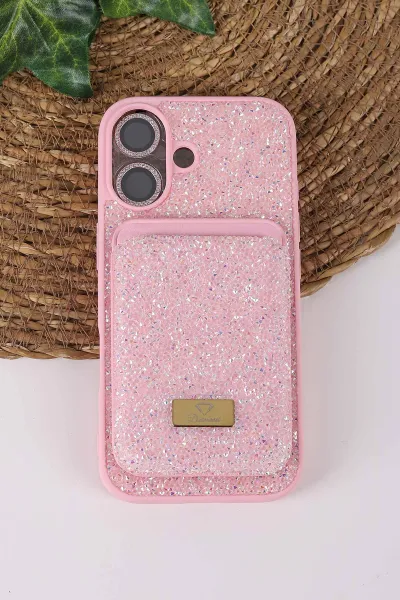 pembe-teknocase-iphone-17-uyumlu-viola-diamond-case-serisi-kartlikli-lens-hediyeli-sert-silikon-telefon-kilifi-430858