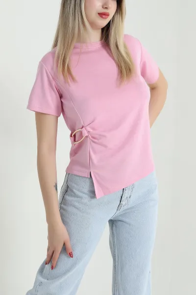 Pembe Tokalı Oysho Kadın Bluz 471563