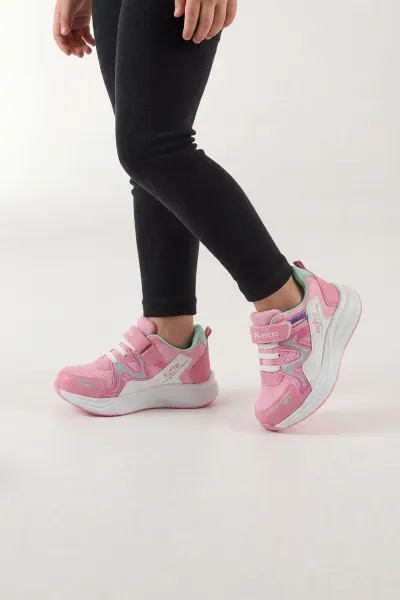 pembe-yesil-31-35-cirt-bantli-bagcikli-kiz-cocuk-spor-ayakkabi-444546