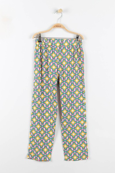 Petrol (7-10 Yaş) Omuz Çapraz Bantlı Kol Lastikli Kız Çocuk Takım 176418