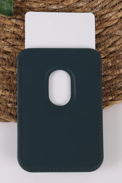 Petrol Iphone Uyumlu Wanda Wallet Case Magsafe Kartlık - Telefon Kartlığı 431931