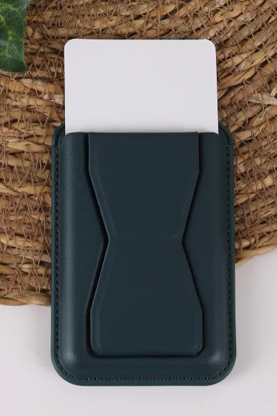 Petrol Iphone Uyumlu Wanda Wallet Case Magsafe Kartlık - Telefon Kartlığı 431931
