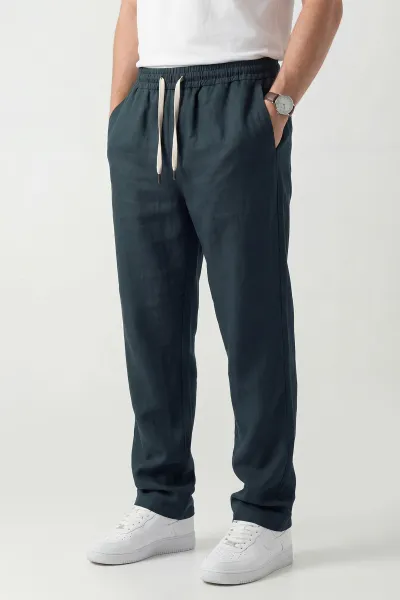 petrol-keten-baggy-belden-baglamali-erkek-pantolon-451311