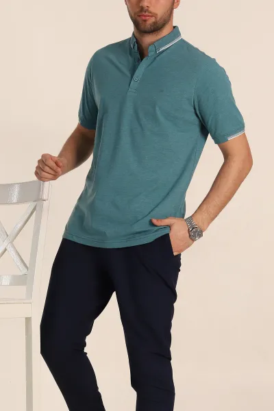 petrol-regular-fit-suprem-kumas-kol-detayli-polo-yaka-erkek-tisort-349938