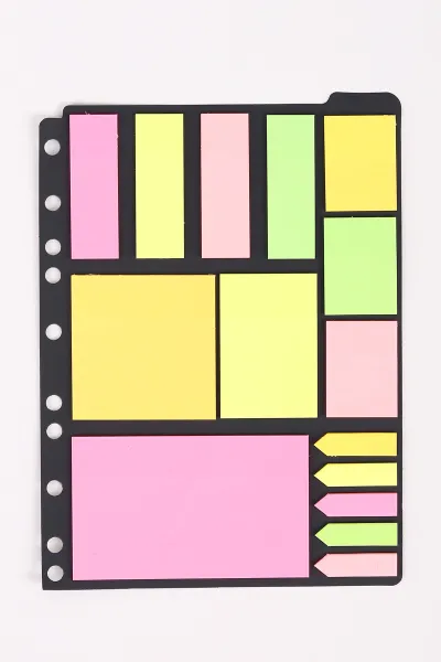 Pıano Stick Notes Yapışkanlı Notluk Takımı (Büyük) - Postit 457560