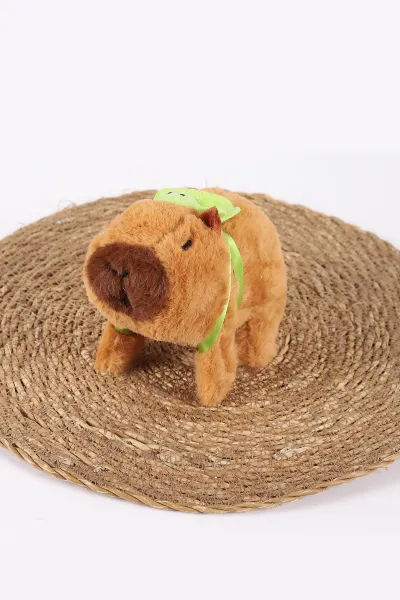 Pilli Peluş Yürüyen Sesli Işıklı Capybara Oyuncak 427639