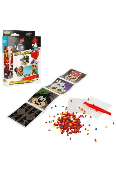 Pixel Pixel Minnie Mouse Boncuk Aktivite 319882