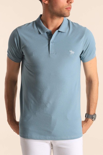 Polo Yaka Dügmeli Erkek Tişört 181805
