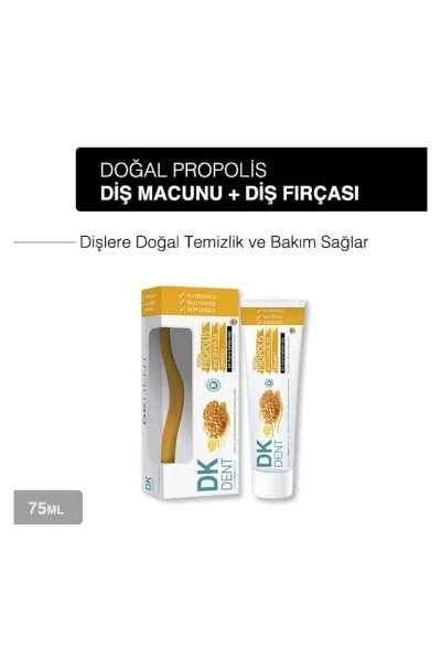 Propolis Florürsüz Diş Macunu 75 ml Diş Fırçası Hediyeli 252658