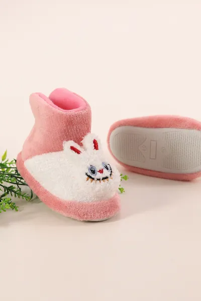 Pudra ( 21 - 24 ) Peluş Figürlü Kız Bebek Panduf 394647