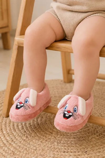 Pudra ( 21 - 25 ) Peluş Figürlü Kız Bebek Panduf 488264