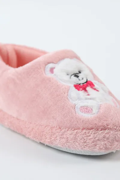 Pudra ( 25 - 30 ) Peluş Figürlü Çocuk Panduf 496288