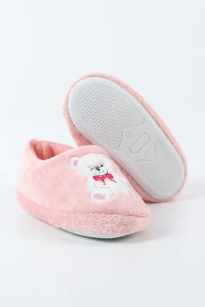Pudra ( 25 - 30 ) Peluş Figürlü Çocuk Panduf 496288