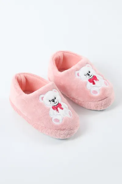 Pudra ( 25 - 30 ) Peluş Figürlü Çocuk Panduf 496288