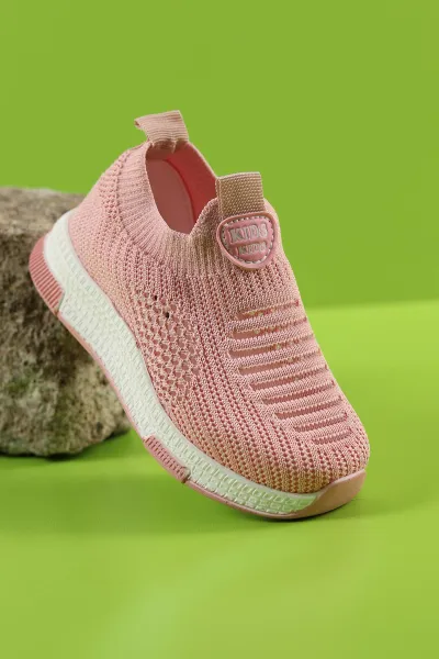 Pudra (26-30 Patik) Triko Çocuk Spor Ayakkabı 248797