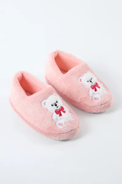 Pudra ( 29 - 34 ) Peluş Figürlü Çocuk Panduf 496295