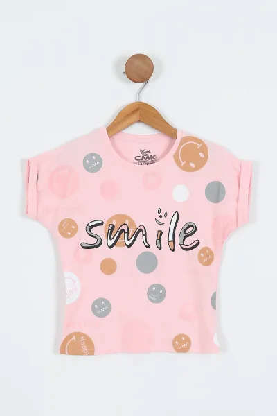 pudra-3-12-yassmile-baskili-kiz-cocuk-kisa-kol-tisort-354030