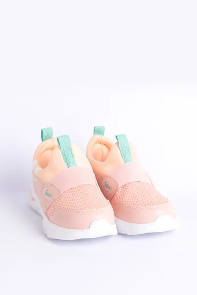 Pudra (31-35 Filet) Twins Baskılı Triko Bağcıksız  Çocuk Spor Ayakkabı 257284