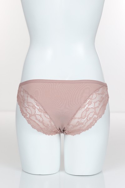 Pudra 4395 Bikini Arka Yan Bant Logo Baskılı Külot 102300