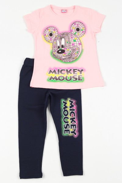 pudra-5-8-yas-mickey-mouse-baskili-taytli-kiz-cocuk-takim-109159