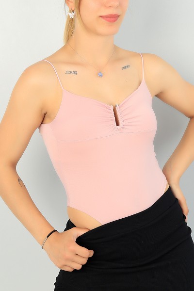 Pudra Askılı Zıbın Bluz 67690