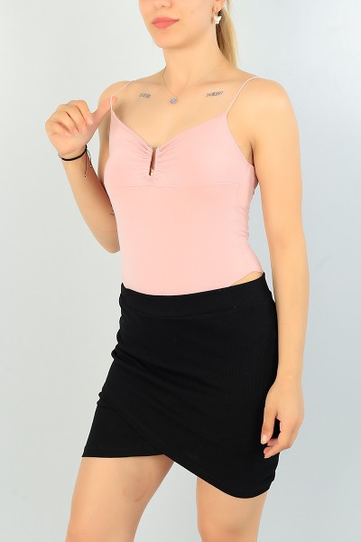 Pudra Askılı Zıbın Bluz 67690