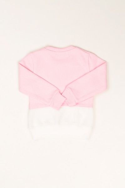 Pudra Believe Baskılı Kız Çocuk Sweat 79686