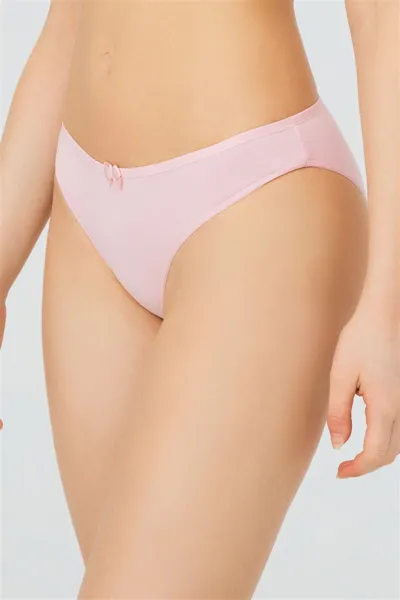 Pudra CH0849 Basic Pamuklu Kadın Bikini Külot 237113