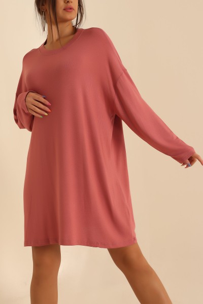 Pudra Çilek Kumaş Tunik 204122
