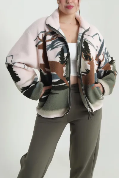 pudra-desenli-uzun-kollu-teddy-kadin-sweat-482449