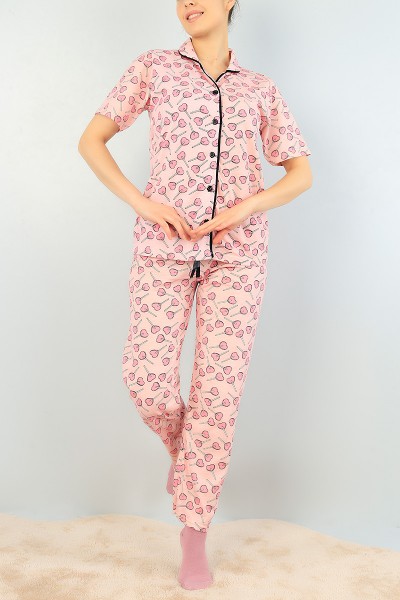 pudra-dugmeli-bayan-baskili-pijama-takimi-64932