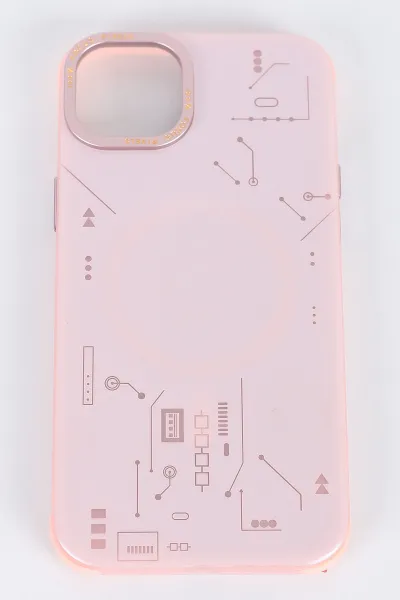 Pudra İPhone 13 Pro Uyumlu Magsafe Özellikli Energy Serisi Sert Slikon Telefon Kılıfı 390803