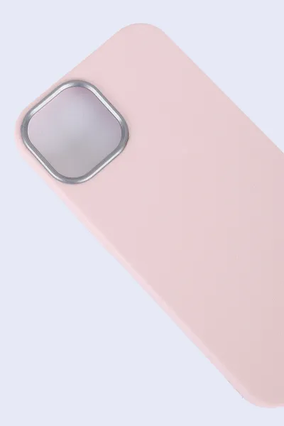 Pudra İPhone 15 Pro Max Uyumlu Armory Serisi Sert Slikon Telefon Kılıfı 390245