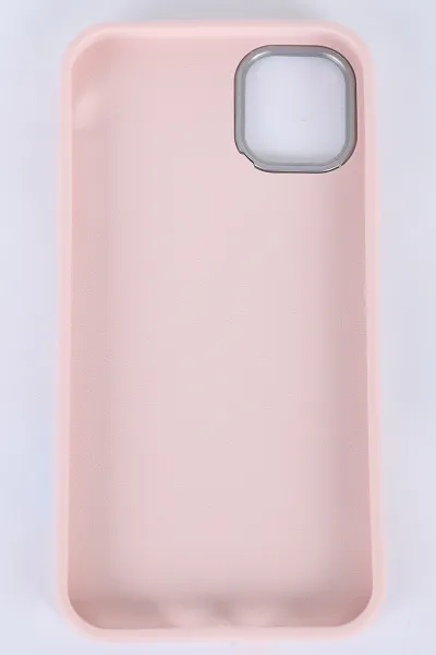 Pudra İPhone 16 Pro Max Uyumlu Armory Serisi Sert Slikon Telefon Kılıfı 390257