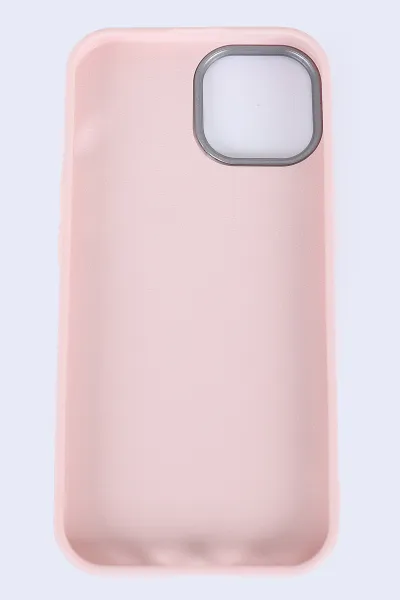 Pudra İPhone 16 Pro Uyumlu Armory Serisi Sert Slikon Telefon Kılıfı 390253