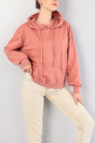 Pudra Kanguru Cepli Bayan Sweat 76189