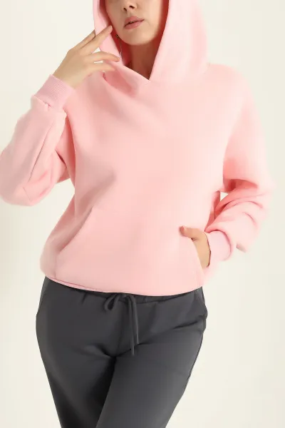 pudra-kapusonlu-ici-sardonlu-basic-sweat-292841