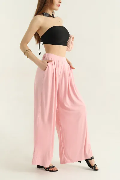 Pudra Oysho Bol Paça Bayan Pantolon 353987