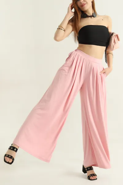 Pudra Oysho Bol Paça Bayan Pantolon 353987