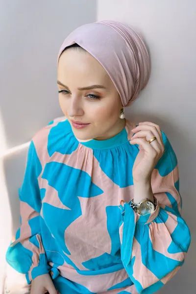 Pudra Pembe 75x190 Düz Penye Şal 287340