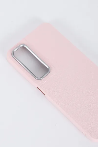 Pudra Realme C65 Uyumlu Armory Serisi Sert Slikon Telefon Kılıfı 396412