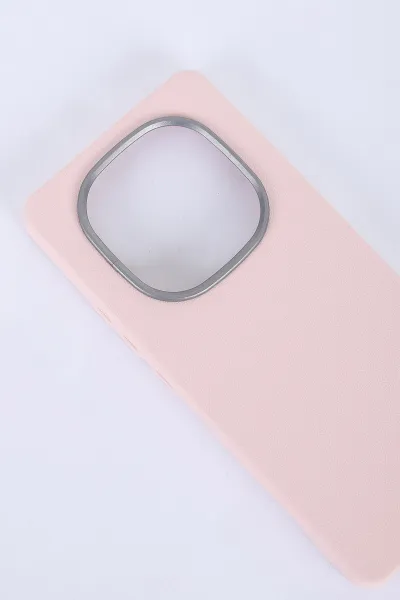 Pudra Redmi Note 14 Pro 5G Uyumlu Armory Serisi Sert Slikon Telefon Kılıfı 390344
