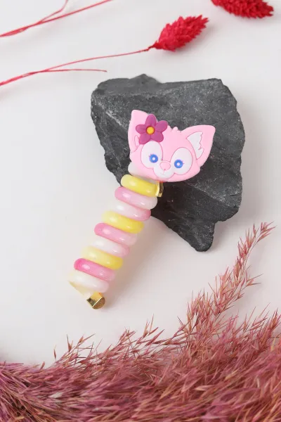 Pudra Sevimli Figürlü Spiral Toka 293397