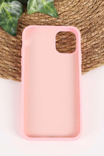 Pudra TeknoCase İPhone 11 Uyumlu Mirror Diamond Case Serisi Aynalı Sert Silikon Telefon Kılıfı 458472