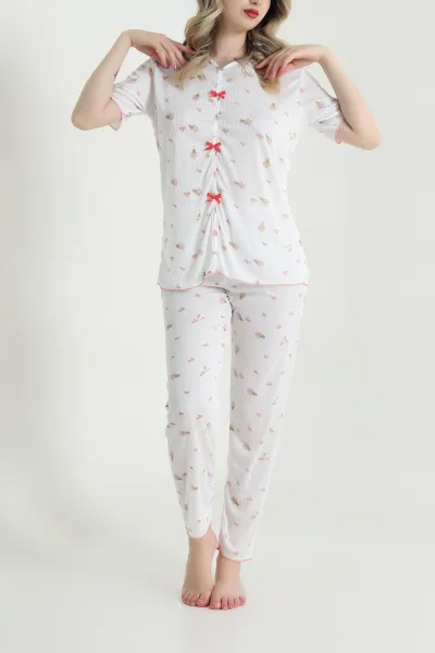 Pudra Yeni Sezon Kadın Pijama Takımı 466335