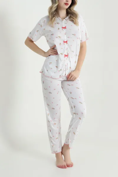 Pudra Yeni Sezon Kadın Pijama Takımı 466335