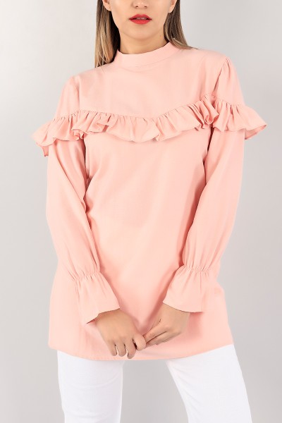 Pudra Yeni Sezon Poplin Tunik 102753