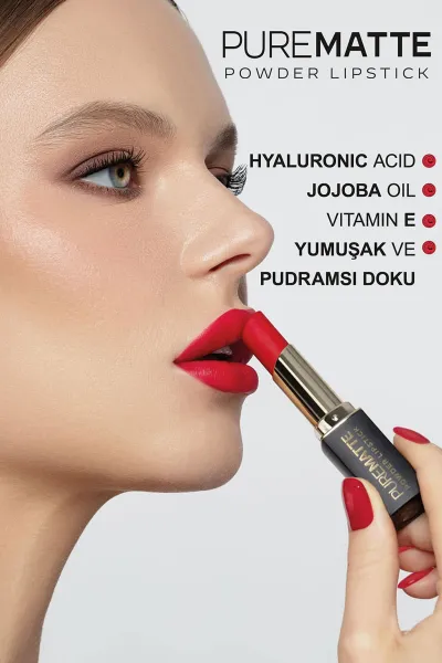 Pure Matte Powder Lipstick - 101 - Pudralı Mat Ruj 307724